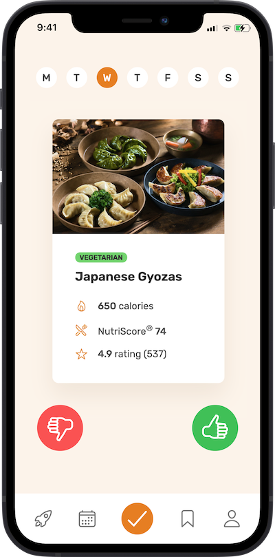 iphone app meal approving lan
