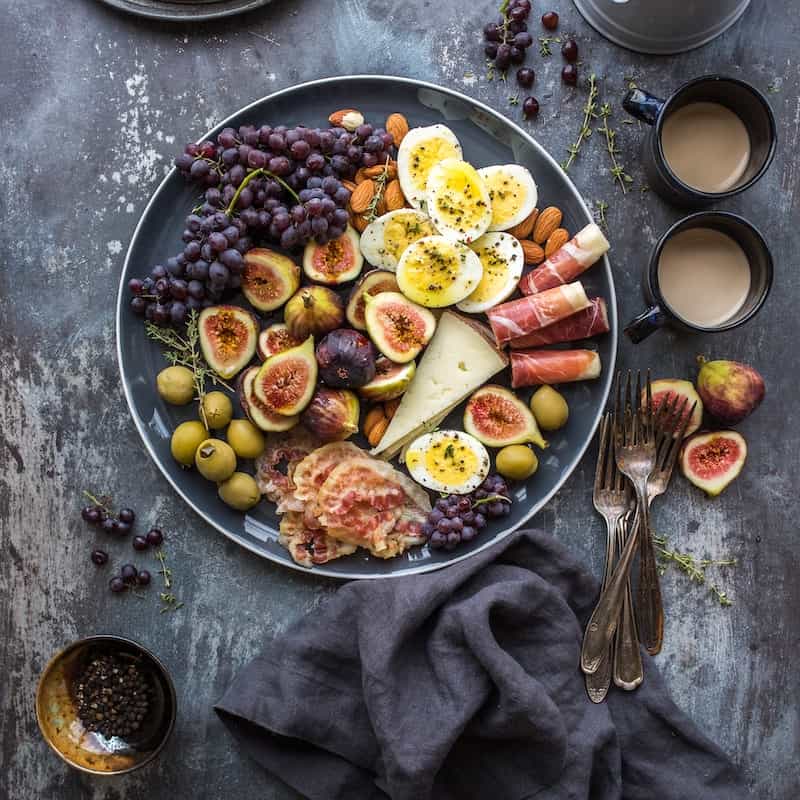 Photo os beautifully arranged food /