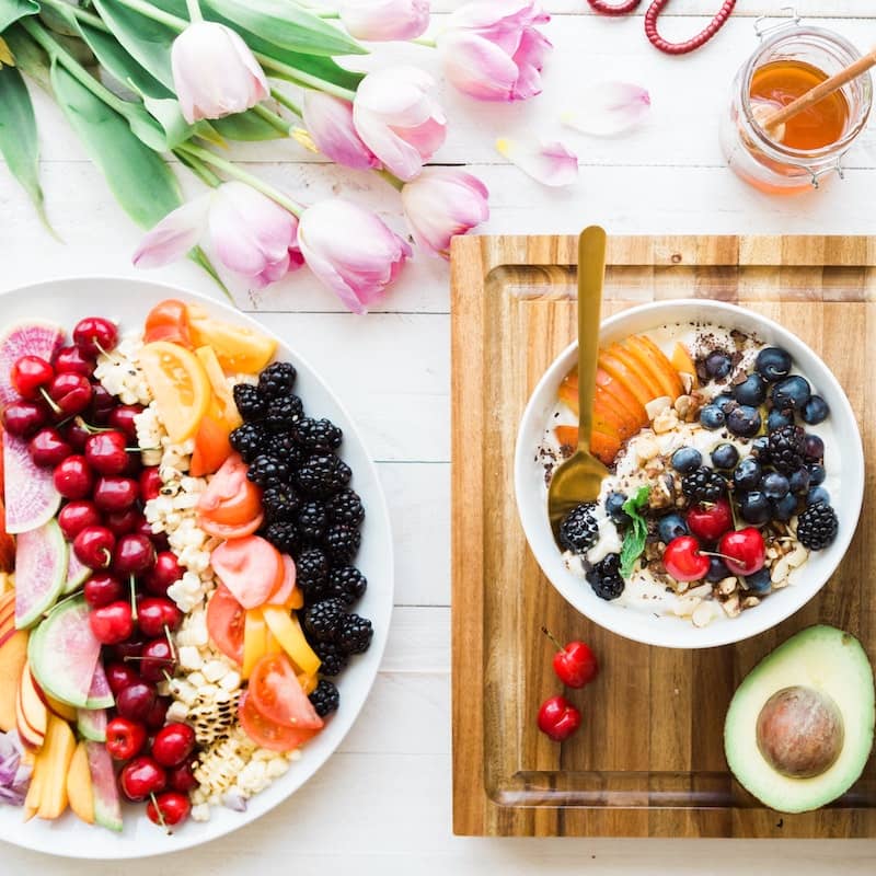 Photo os beautifully arranged food /